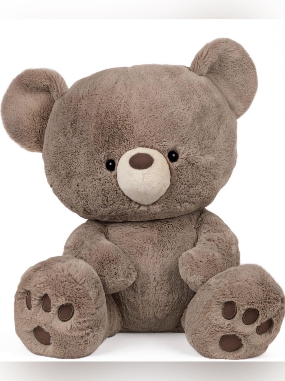 Nwt GUND Kai Teddy Bear Plush Stuffed Animal, Taupe Brown, 23"